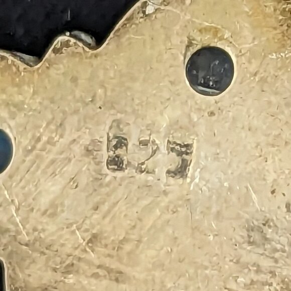 Sterling Silver Moonstone Pendant Charm Necklace Stamped 925 Teardrop Floral - Picture 6 of 8